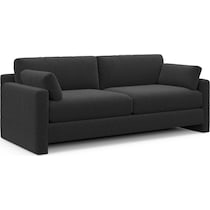 forbes black sofa   