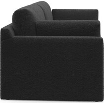 forbes black sofa   