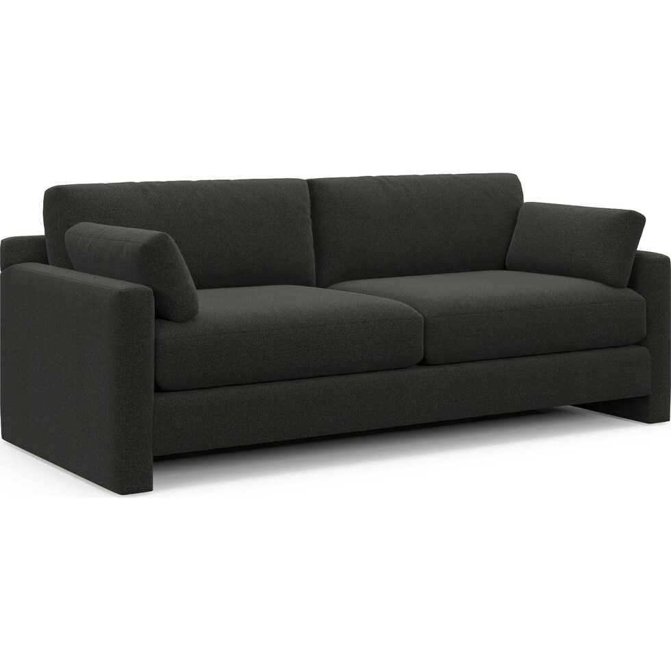 forbes black sofa   