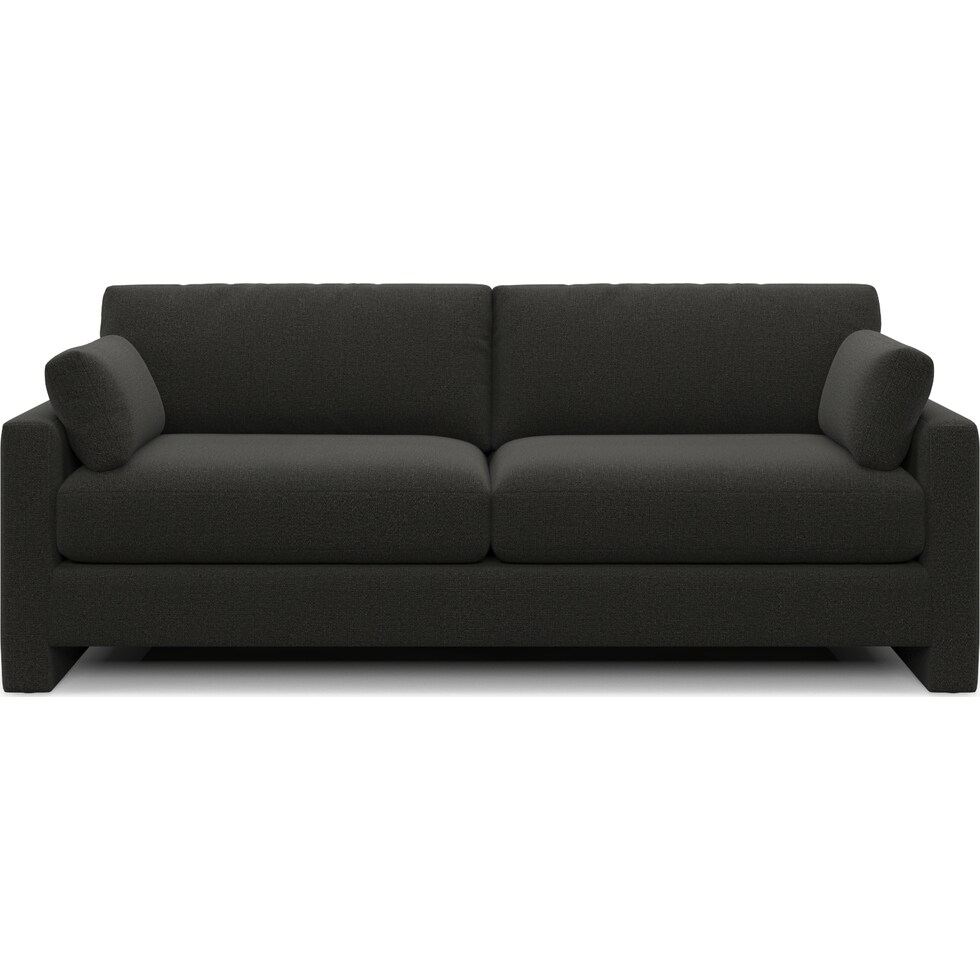 forbes black sofa   