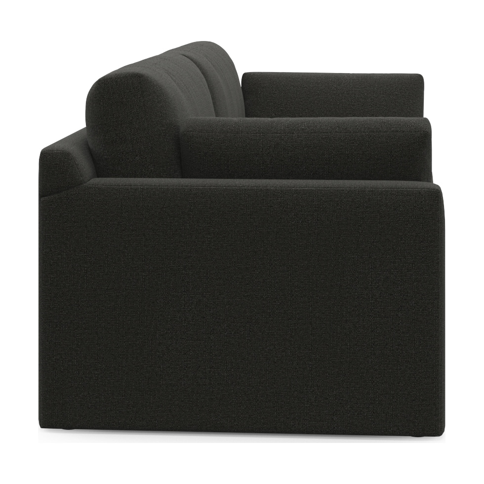 forbes black sofa   