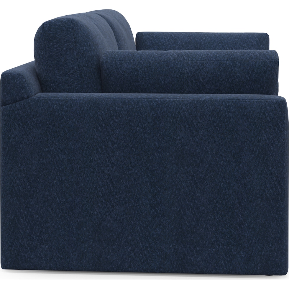 forbes blue loveseat   