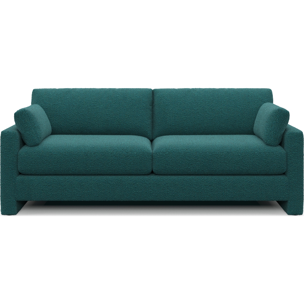 forbes blue sofa   