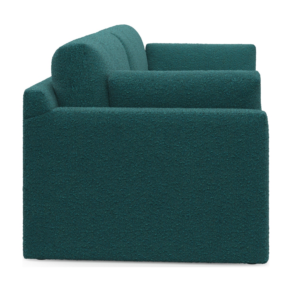 forbes blue sofa   