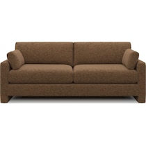 forbes dark brown sofa   