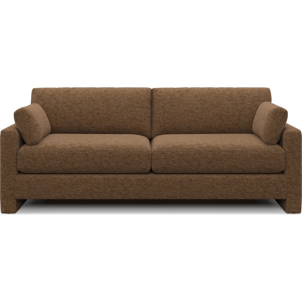 forbes dark brown sofa   