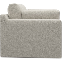 forbes gray chair and a half   