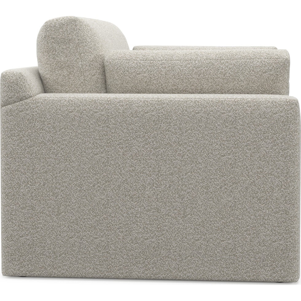 forbes gray chair and a half   