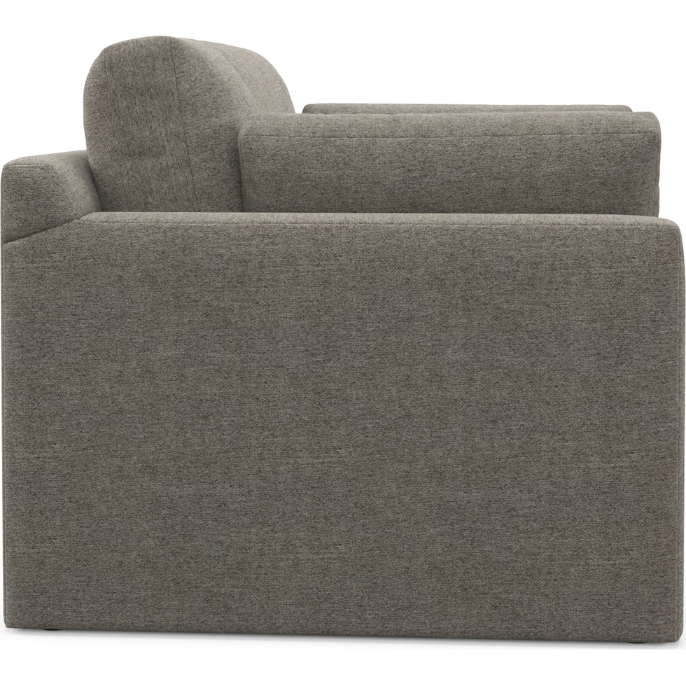 forbes gray chair and a half   