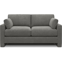 forbes gray loveseat   
