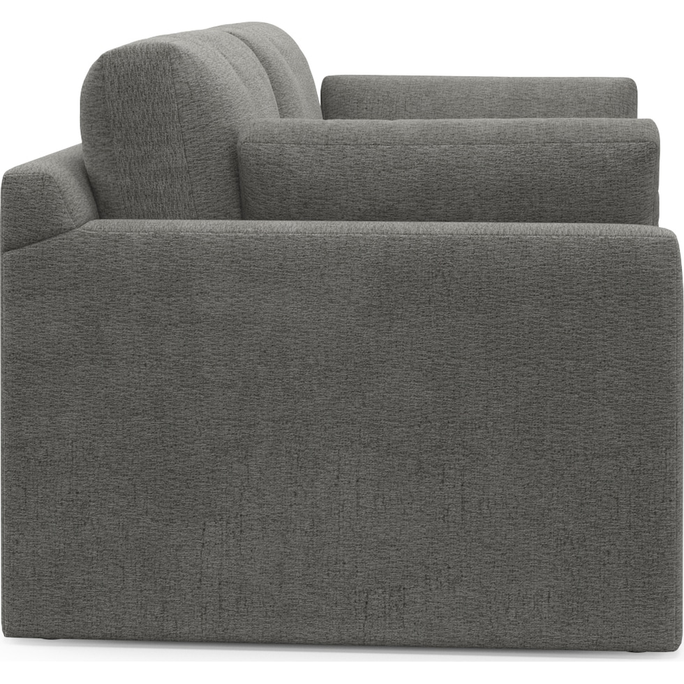 forbes gray loveseat   