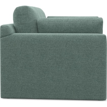 forbes green chair and a half   