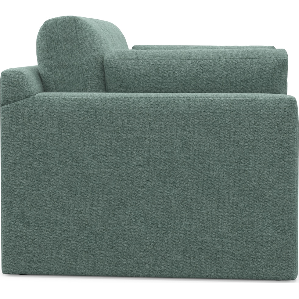 forbes green chair and a half   