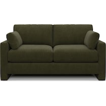 forbes green loveseat   