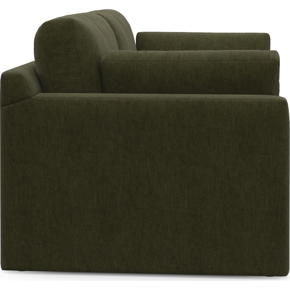 forbes green loveseat   