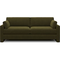 forbes green sofa   