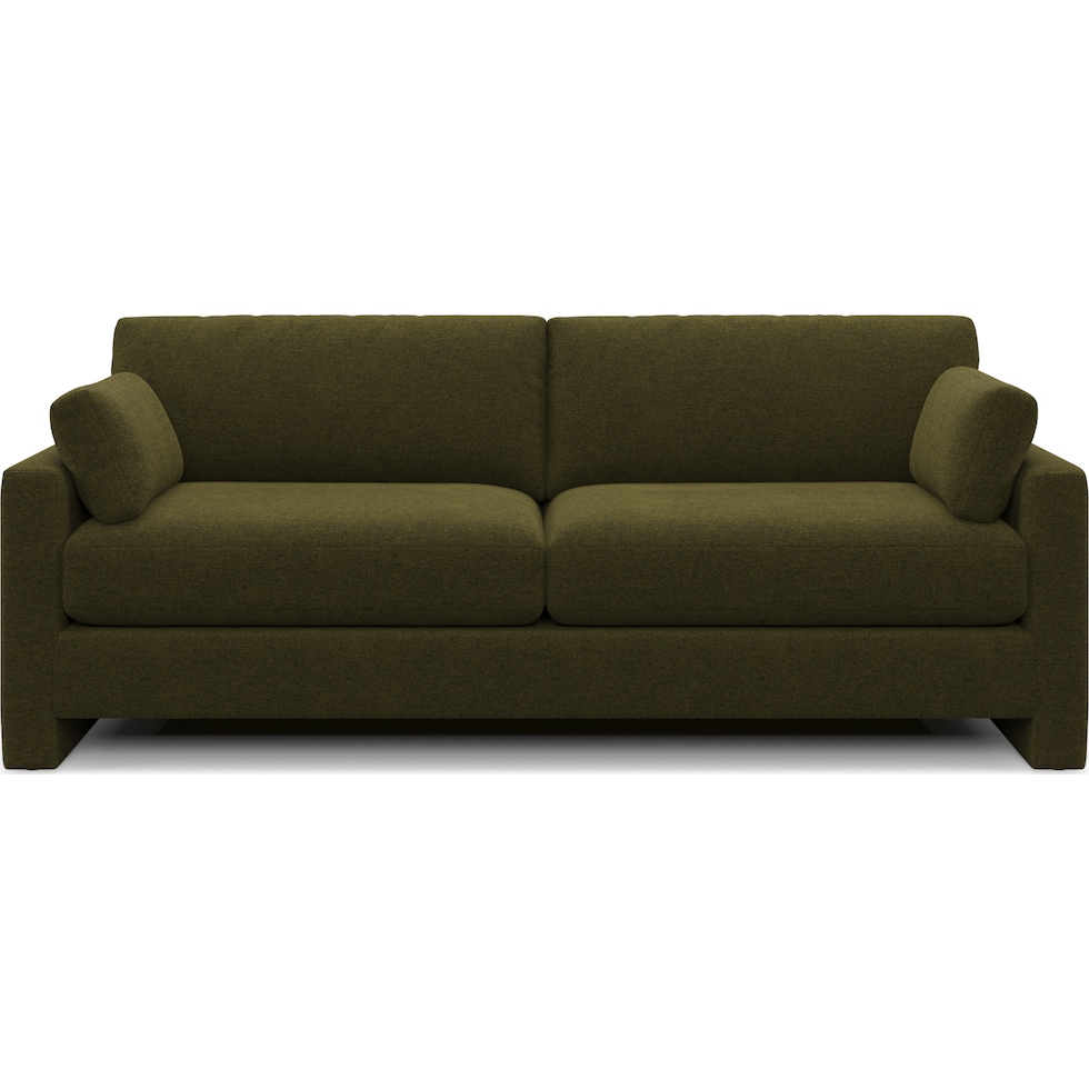 forbes green sofa   