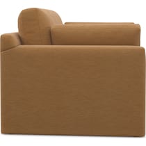 forbes light brown chair and a half   