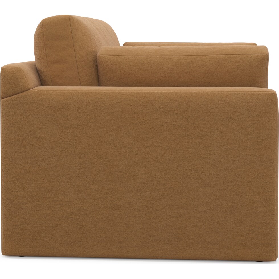 forbes light brown chair and a half   