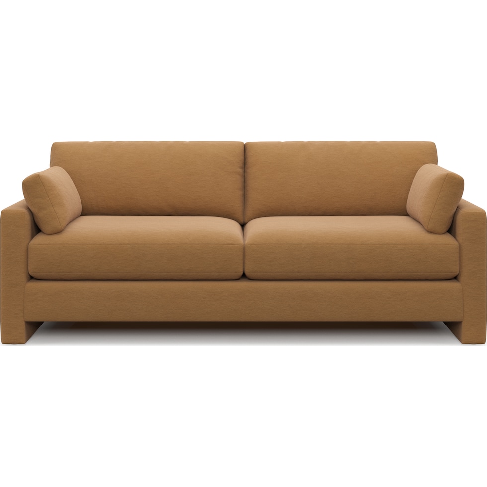 forbes light brown sofa   