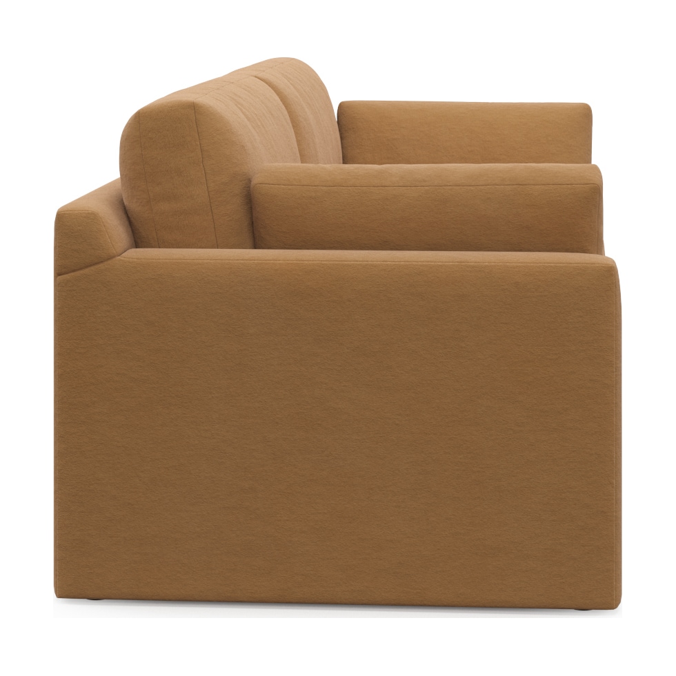 forbes light brown sofa   