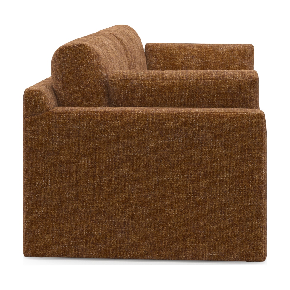 forbes light brown sofa   