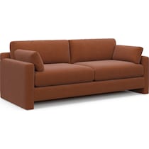 forbes orange sofa   