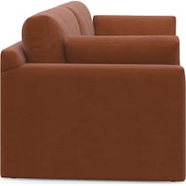 forbes orange sofa   
