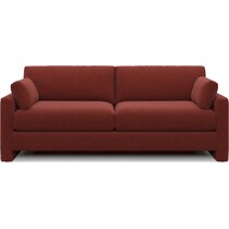 forbes red sofa   