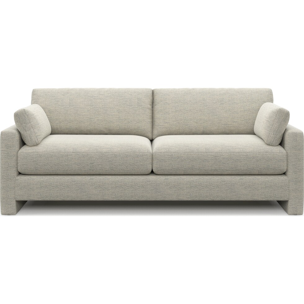 forbes white sofa   