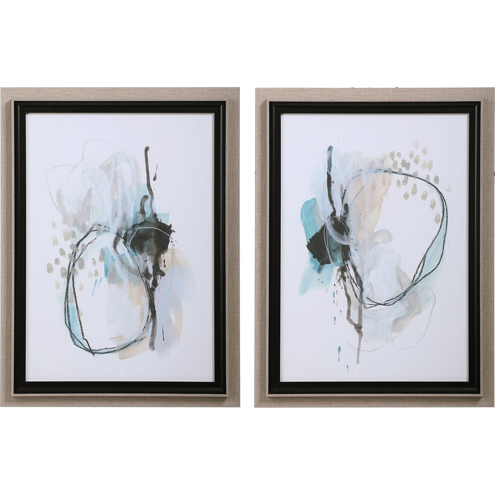 forced reaction neutral wall art   