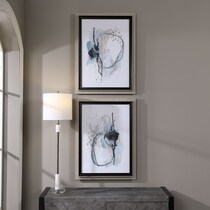 forced reaction neutral wall art   