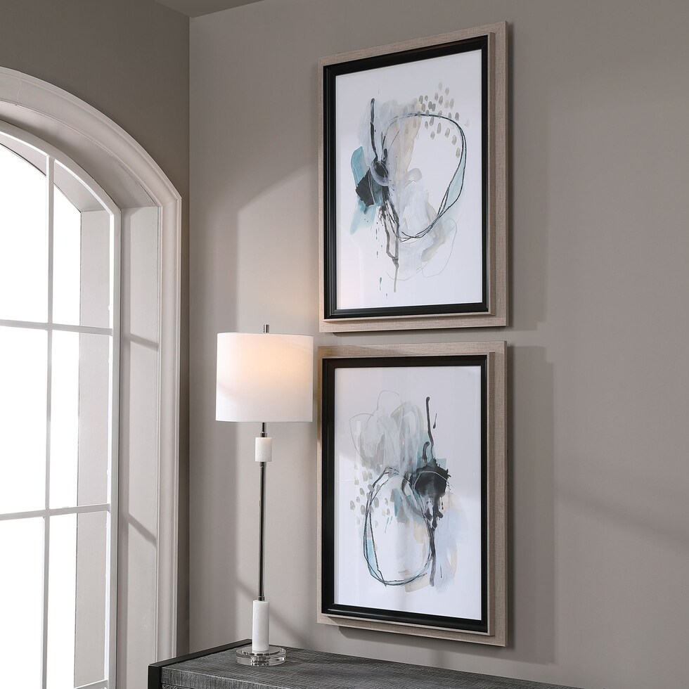 forced reaction neutral wall art   