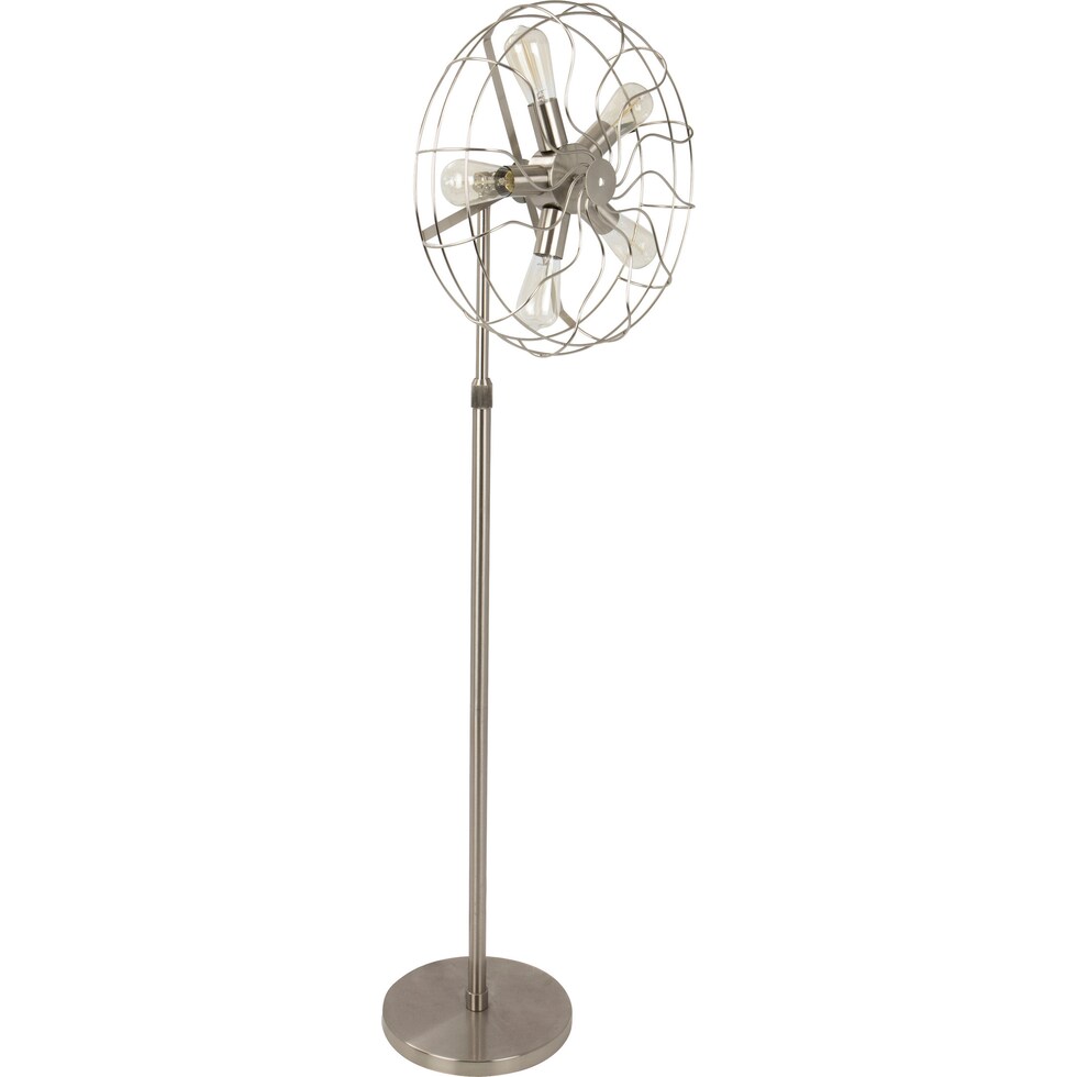 ford metal floor lamp   