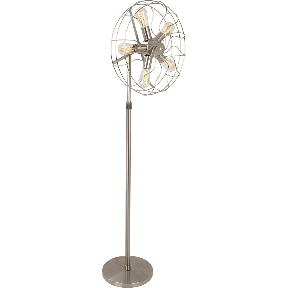 ford metal floor lamp   