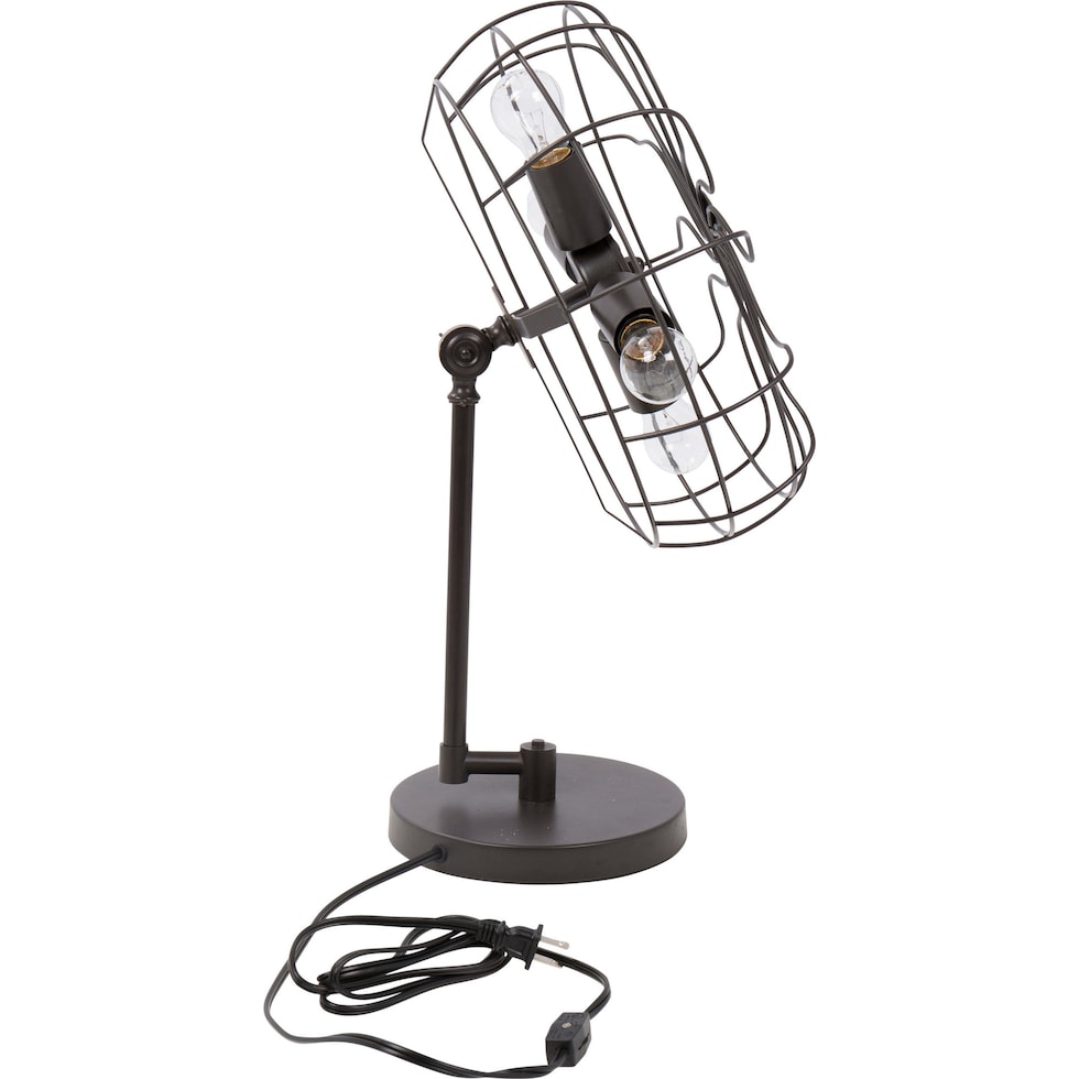 ford metal table lamp   