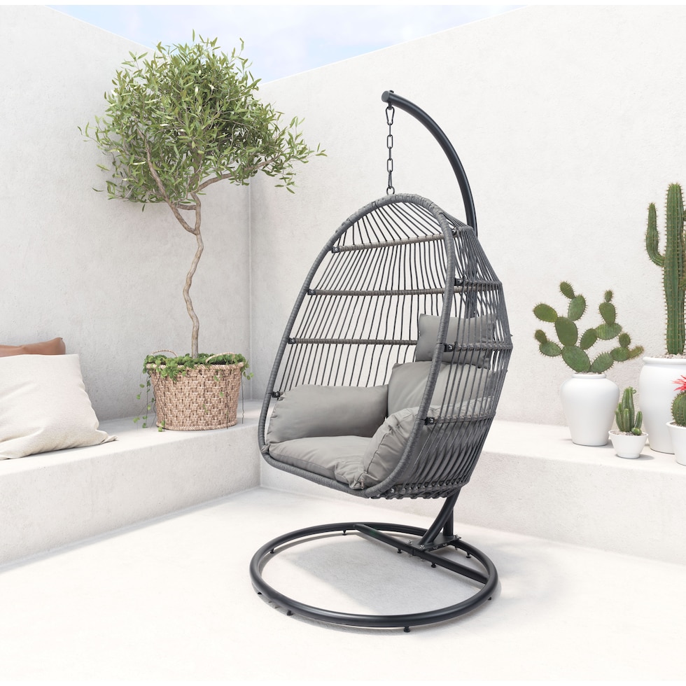 forest gray outdoor chair   