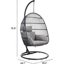 forest gray outdoor chair   