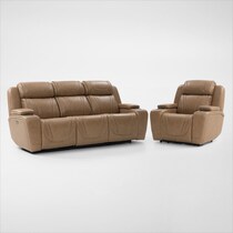 forte neutral  pc power reclining living room   