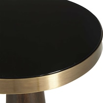 fortier gold accent table   