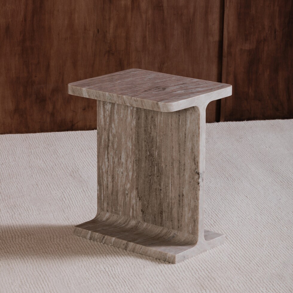 franca neutral end table   