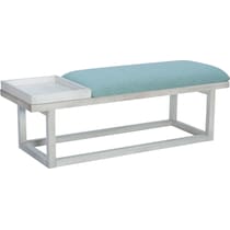 francesco blue bench   