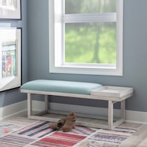 francesco blue bench   