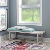 francesco blue bench   