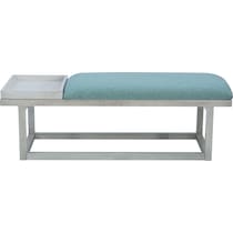 francesco blue bench   