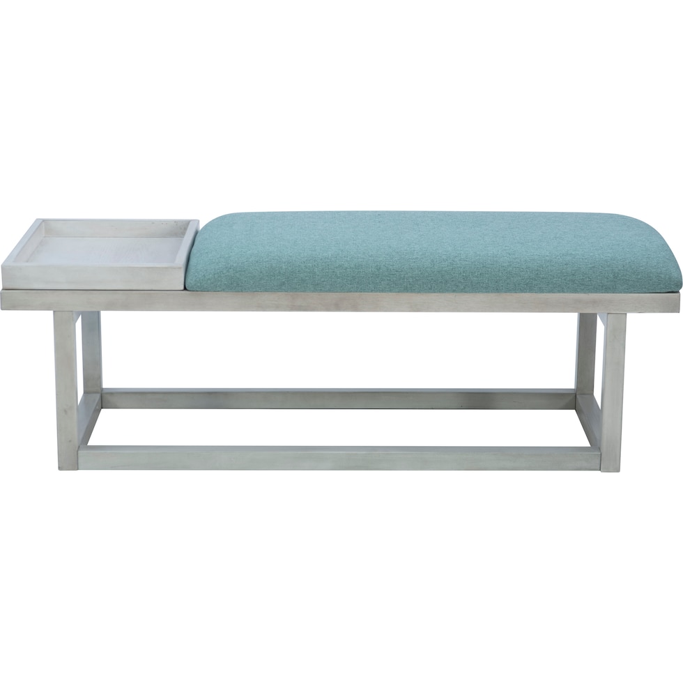 francesco blue bench   