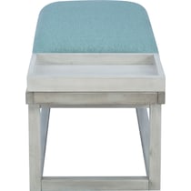 francesco blue bench   