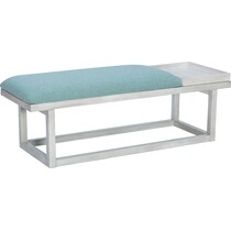 francesco blue bench   