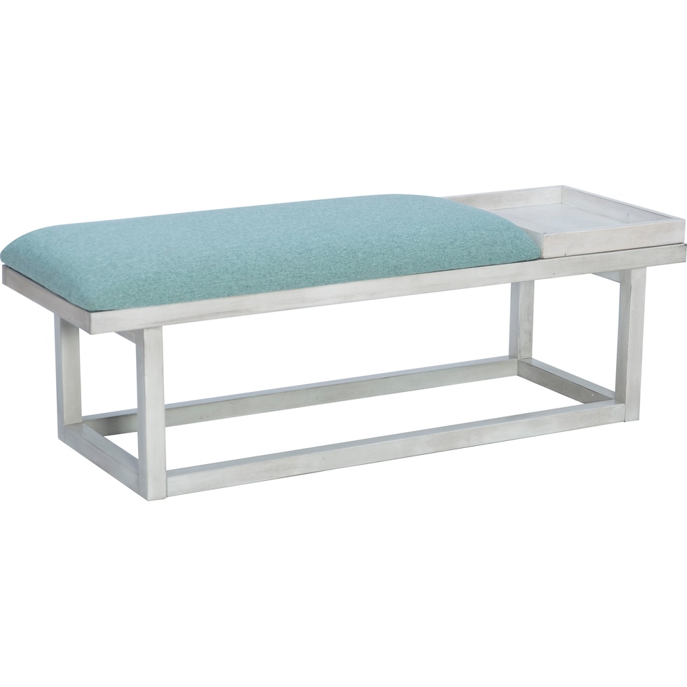 francesco blue bench   