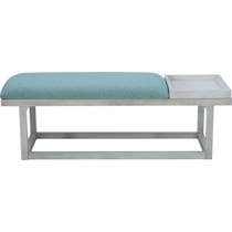 francesco blue bench   